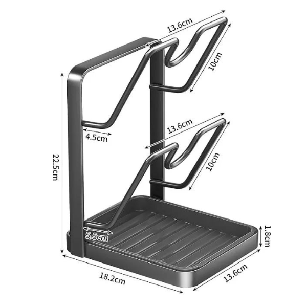 Organisateur de couvercle extensible – Plus d'espace, moins d'encombrement