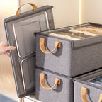 Boîte de Rangement Couvercle Rigide — Vos Vêtements Protégés, Organisés et Toujours Prêts