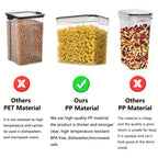 Boîtes Hermétiques Empilables — Set 7 Pièces, BPA Free, Tailles pour Cuisine et Garde-Manger