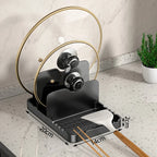 Organisateur de couvercle extensible – Plus d'espace, moins d'encombrement