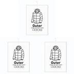 Kit Rangement Sous Vide Suspendu Sortlyn + Pompe Électrique (Jusqu'à -80% d'espace)