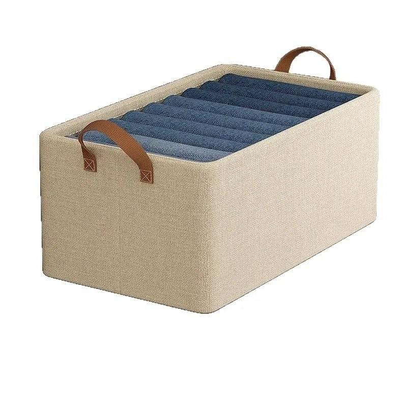 Boîte Organisatrice Sortlyn — Rangement Structuré en Tissu Premium pour Armoire