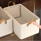 Boîte Organisatrice Sortlyn — Rangement Structuré en Tissu Premium pour Armoire
