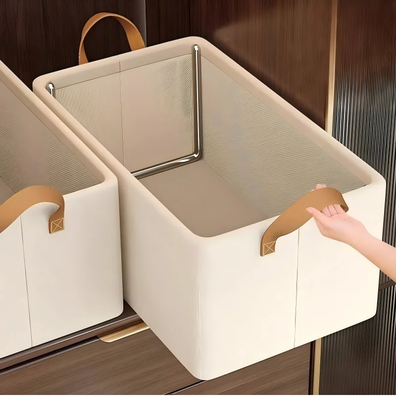 Boîte Organisatrice Sortlyn — Rangement Structuré en Tissu Premium pour Armoire