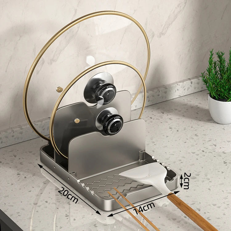 Organisateur de couvercle extensible – Plus d'espace, moins d'encombrement