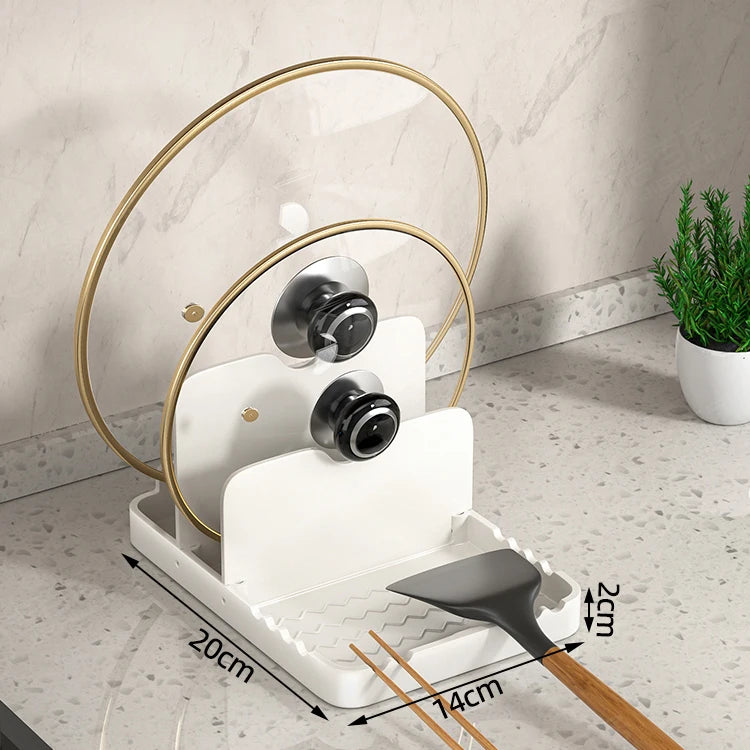 Organisateur de couvercle extensible – Plus d'espace, moins d'encombrement