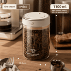 Bocal Hermétique Café — Fini le Café Éventé, Chaque Tasse Aussi Fraîche que la Première